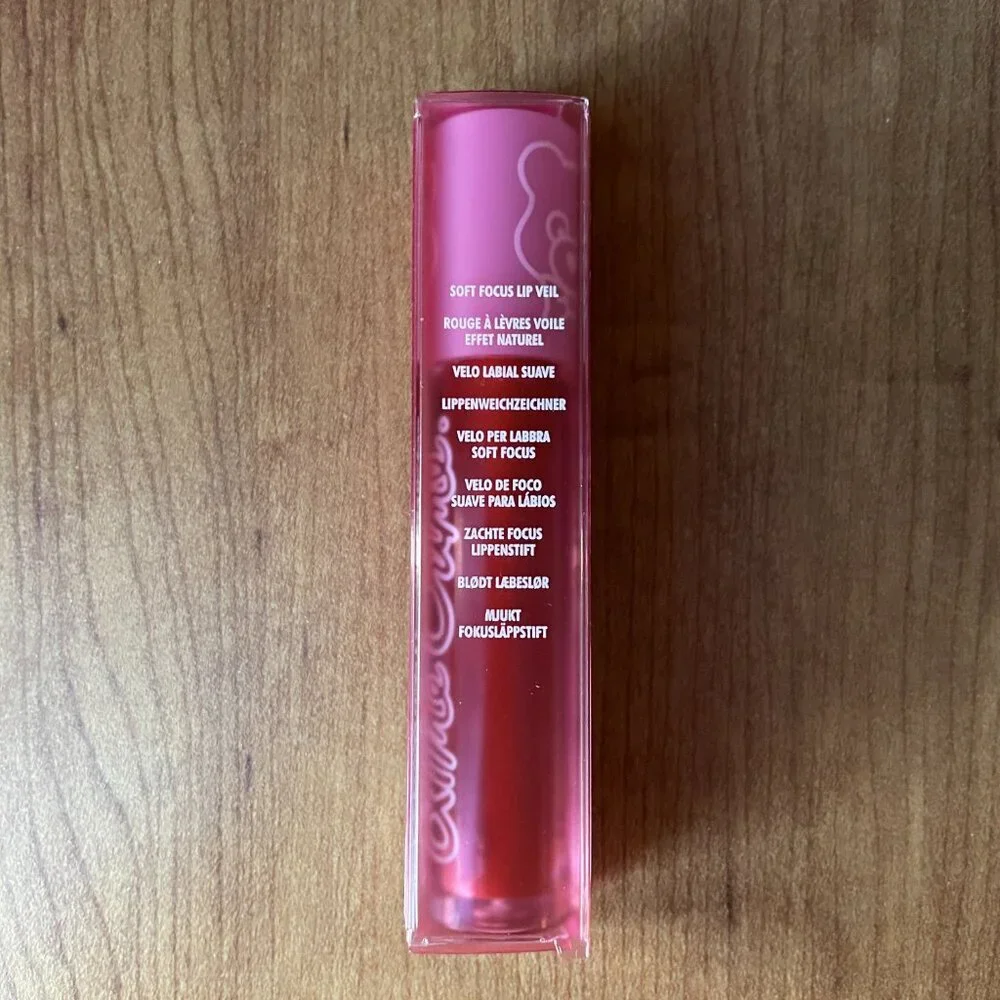 Lime Crime Plushies Pumpkin Latte Soft Focus Lip Veil Liquid Lipstick 0.11 oz